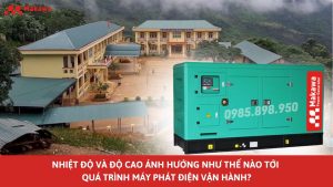 quá trình máy phát điện vận hành