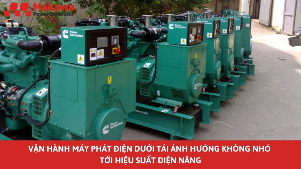 máy phát điện dưới tải