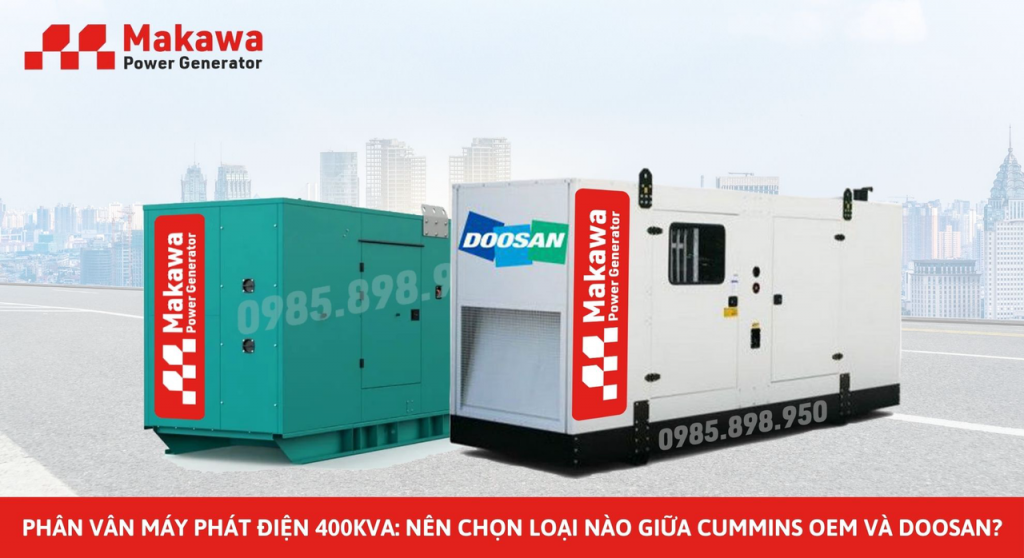 máy phát điện 400kVA